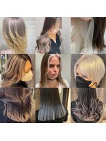 アジールヘア 池袋東口店(agir hair)&nbsp;大人気ホワイトカラー☆デザインカラー☆池袋