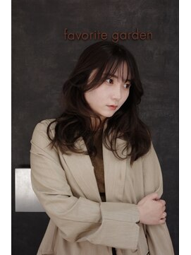 フェイバリットガーデン(favorite garden) 20代30代イメチェン小顔レイヤーグレージュ