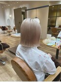 ぱつっとボブ