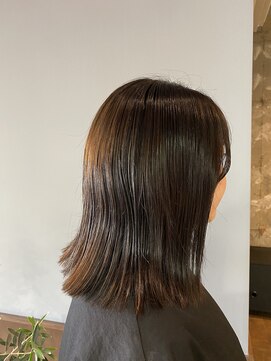 フープ 川越(hoop) プツッと感が今っぽい、軽やかボブ