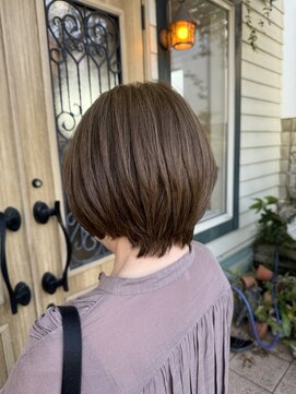 チョコレート(chocolate) 髪質改善大人可愛い20代30代40代50代ショートボブ