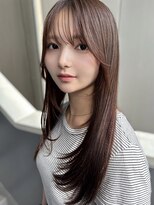 フィーカ(fiica) ロングレイヤー フェイスレイヤー 髪質改善