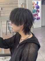 ティアム 渋谷店(Tiam shibuya) ハイライト/マッシュパーマ/ウルフ/アッシュブラック/渋谷駅