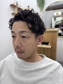 ランタンバイソロン(Rantan by Solon) スペインカールパーマ/メンズ/メンズカット/ツイストスパイラル