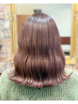 ベルヘアー 長居店(Belle hair) ピンクベージュ