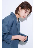 大人かわいいボブスタイル