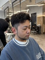 エイト 池袋店(EIGHT ikebukuro) メンズアップバングパーマ