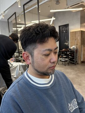 エイト 池袋店(EIGHT ikebukuro) メンズアップバングパーマ