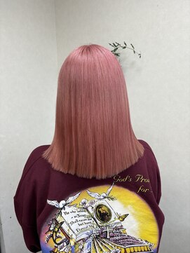 リングバイモアムー(Ring by Moremuu) ブリーチカラーピンクカラー