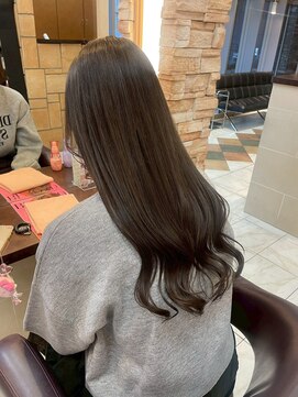 ルページ 千葉(lpage) 髪質改善/顔周りレイヤーカット/グレージュ[千葉/千葉駅]