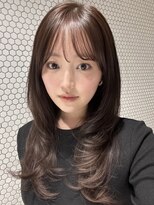 ヨロ 渋谷(YOLO)&nbsp;韓国ヘアーハッシュカットレイヤーカットハイライトカラー