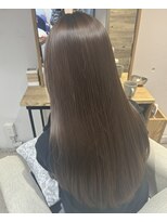 ブルーム ヘア デザイン(bloom hair design) ヘーゼルベージュ髪質改善トリートメント