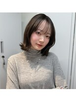 ザシェノンウメダ(THA CHAINON UMEDA) イメチェン/ピンクベージュ/アンブレラカラー/前髪/心斎橋