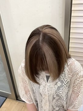 リアン(LIAN) ハイライトカラーミルクティーベージュケアブリーチダブルカラー