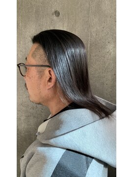 松本平太郎美容室 大宮店 メンズ×ストレートパーマ