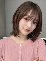 トリッカ シブヤ(TRICCA SHIBUYA)&nbsp;くびれボブ/レイヤーボブ/顔まわりレイヤー/小顔カット/透明感