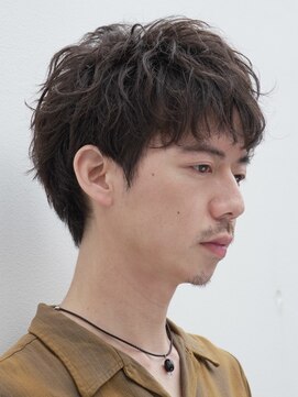 フィフス 札幌大通(fifth) 札幌スパイキーショート短髪ルーズパーマルーズショートゆるめ