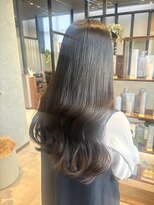 モア ヘアー ラウンジ ハザール 羽沢国大前店(moa hair lounge/ HAZZAR)&nbsp;ツヤ感カラー × 髪質改善ロング
