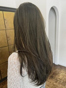 ヘアーアイスカルテット(HAIR ICI QUARTET) ブリーチなしカラーベージュ美髪艶髪小顔レイヤー20代30代