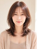 ヘアケアサロン シェーン(hair care salon Schon)&nbsp;レイヤーミディ/ミディアム/顔まわりレイヤー/髪質改善/艶髪
