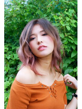 アクト(ACT) ピンキーラベンダーグラデ