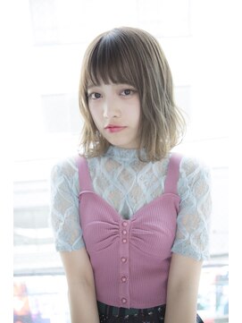 サロンドミルク 原宿(salon de MiLK) 【salon de MiLK 原宿】ゆるふわ×透明感アッシュ