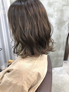 エトネ ヘアーサロン 仙台駅前(eTONe hair salon) 《eTONe》highlight × Matt  外ハネstyle