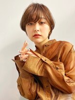 小顔/ネビージュ/ボブルフ/黒髪/ワンレン/銀座