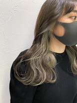 アジールヘア 池袋東口店(agir hair)&nbsp;インナーカラーイヤリングカラービタミンカラーイルミナカラ池袋