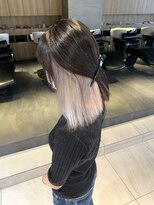 リー 京橋(Lee) 【lee京橋】インナーカラー×ホワイト