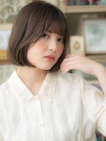 カバーヘア ブリス 戸田公園西口店(COVER HAIR bliss)&nbsp;バレイヤージュ大人可愛いエアストレートa戸田公園20代30代40代