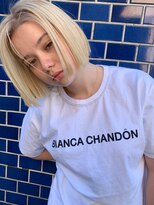 ラス トーキョー(LAS TOKYO)&nbsp;切りっぱなし　ハイトーンカラー