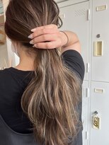 ヘアーエポック(hair epoque)&nbsp;ハイライトカラーグレージュ/ケアブリーチ白髪改善30代40代