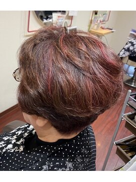 ビューティーサロンラスター おしゃれ白髪染め