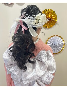 クロップ エス 湘南辻堂(crop es) 【crop es辻堂 藤田】成人式アレンジ×ローポニー