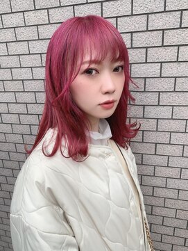 リア(Lia by KENJE) Lia＆汐見悠佑　高発色ピンクカラー♪