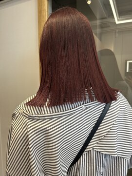 ニカ(NICA) 【NICA】チェリーレッドレッドブラウン暖色カラーロブ/緒方