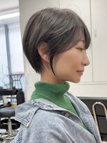 ビュー フクオカ(VIEW FUKUOKA)&nbsp;モードに大人可愛いダークアッシュイメチェンショートボブ