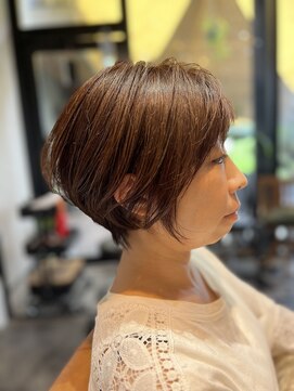 ヘアーデザイニングアリュール(Hair Desining ALLUЯE) #くびれショート【総社】【アリュール】【美容室】【倉敷】
