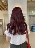 ケアブリーチ カシスピンク ロングヘア
