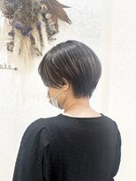 フゥカ 類家店(fuka)&nbsp;八戸ハンサムショートグレージュハイライト20代30代40代50代