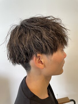 ニアウ 伊勢崎連取店(Niau) メンズマッシュツイストスパイラルパーマ