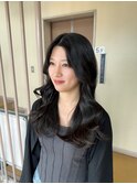 レイヤー韓国ヘア