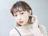 艶カラー(リタッチ)+カット+集中補修3stepハホニコトリートメント10300→7900