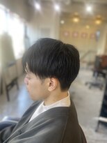 ソイクフ 高田馬場店(SOY-KUFU) MEN’S HAIR マッシュパーマアッシュブラックカルマパーマ