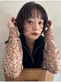 ナチュラルショートウルフ