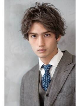 ハバナ 渋谷(HAVANA) 束感モテる/ツーブロック/アップバング/無造作パーマ