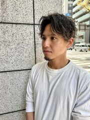 【福岡警固赤坂】30代40代50代大人メンズカット