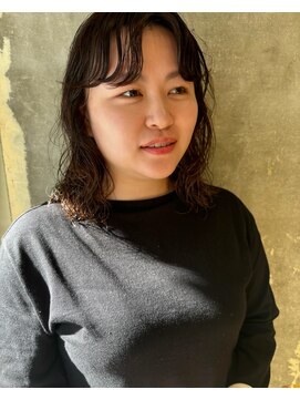 ハマモト くしゃっとパーマ