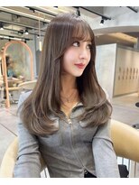 プアメリア 名古屋(Puamelia)&nbsp;顔まわりレイヤー×透明感カラー［名古屋］